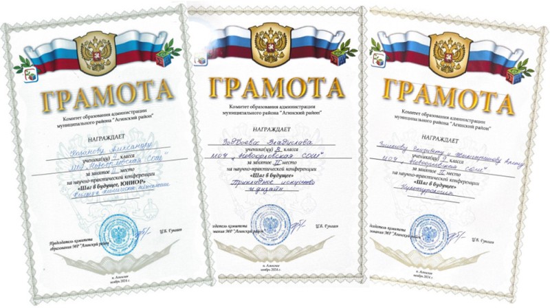 грамоты шаг в буд 2024.